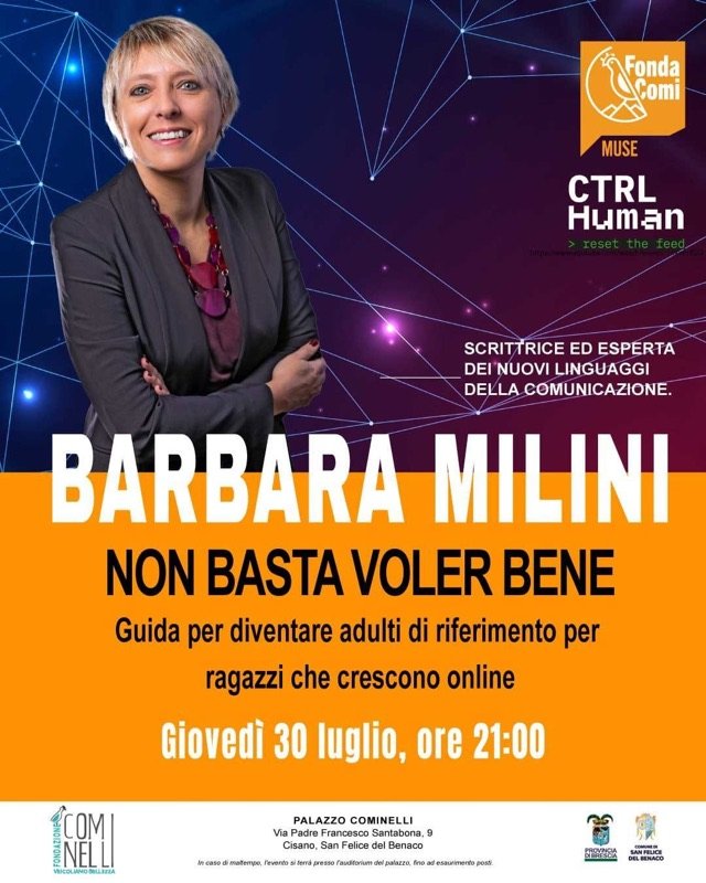 Barbara Milani im Palazzo Cominelli