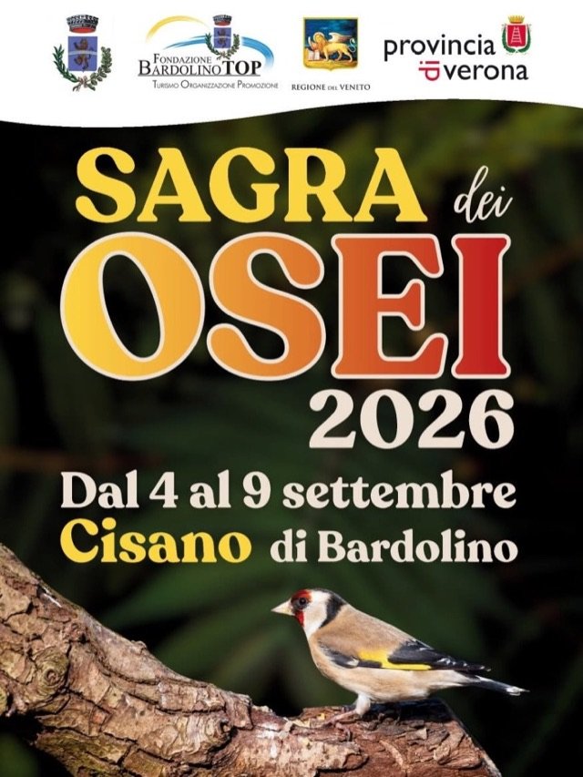 Sagra dei Osei 2026, in Cisano a week of tradition, music and entertainment