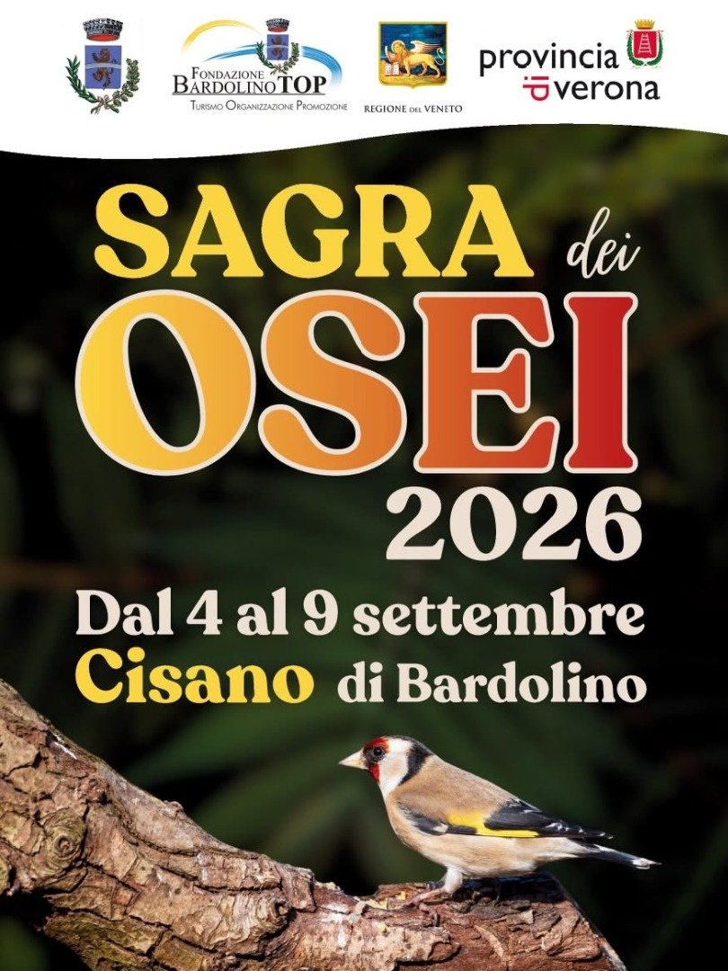 Sagra dei Osei 2026, in Cisano a week of tradition, music and entertainment
